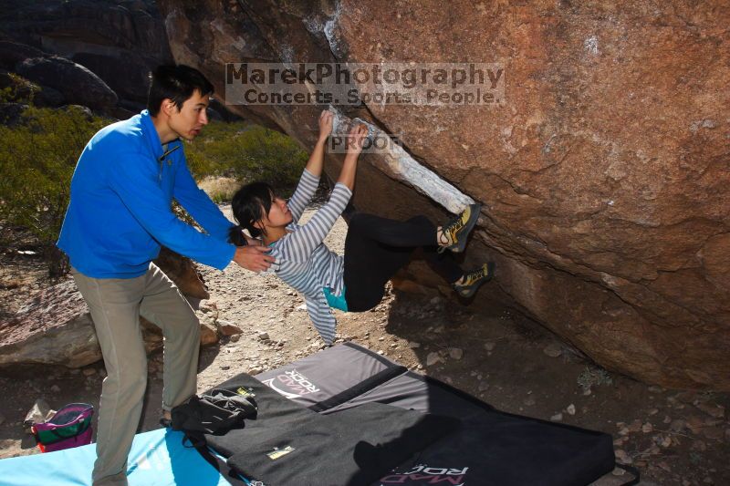 Bouldering in Hueco Tanks on 03/19/2016 with Blue Lizard Climbing and Yoga

Filename: SRM_20160319_0850440.jpg
Aperture: f/8.0
Shutter Speed: 1/250
Body: Canon EOS 20D
Lens: Canon EF 16-35mm f/2.8 L