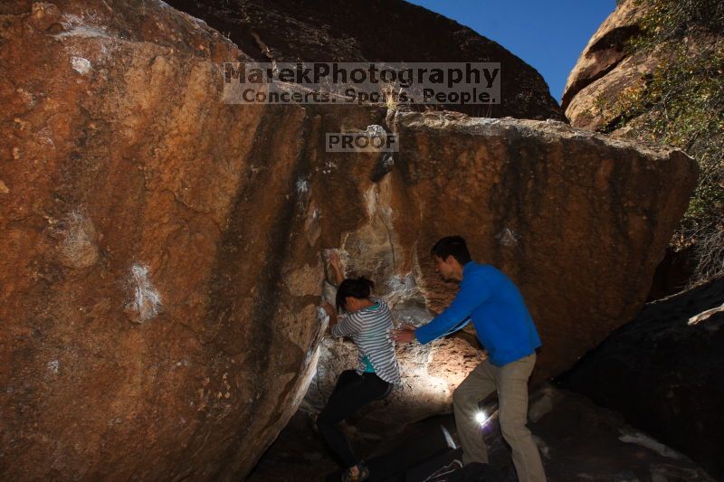 Bouldering in Hueco Tanks on 03/19/2016 with Blue Lizard Climbing and Yoga

Filename: SRM_20160319_1018140.jpg
Aperture: f/10.0
Shutter Speed: 1/250
Body: Canon EOS 20D
Lens: Canon EF 16-35mm f/2.8 L