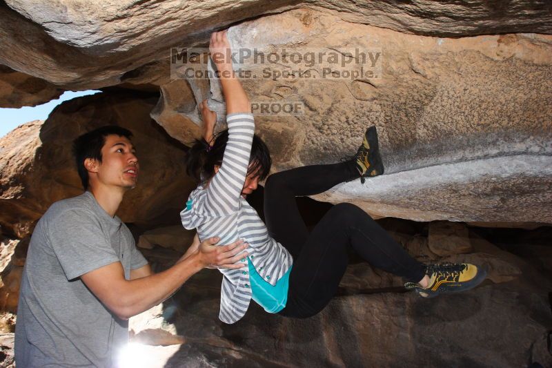 Bouldering in Hueco Tanks on 03/19/2016 with Blue Lizard Climbing and Yoga

Filename: SRM_20160319_1413310.jpg
Aperture: f/8.0
Shutter Speed: 1/250
Body: Canon EOS 20D
Lens: Canon EF 16-35mm f/2.8 L