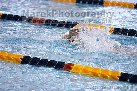 Amanda Gannon competed in the 1000 freestyle against FSU, UMD and VT

Filename: crw_2893_std.jpg
Aperture: f/2.8
Shutter Speed: 1/500
Body: Canon EOS DIGITAL REBEL
Lens: Canon EF 80-200mm f/2.8 L