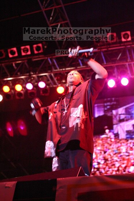 Ludacris performing on the first day of Music Midtown, 2004.

Filename: IMG_6192.jpg
Aperture: f/2.8
Shutter Speed: 1/80
Body: Canon EOS DIGITAL REBEL
Lens: Canon EF 50mm f/1.8 II