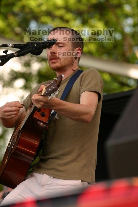 Damien Rice performs on the 99X stage on the second day of Music Midtown, 2004.

Filename: IMG_6341.jpg
Aperture: f/4.5
Shutter Speed: 1/320
Body: Canon EOS DIGITAL REBEL
Lens: Canon EF 80-200mm f/2.8 L