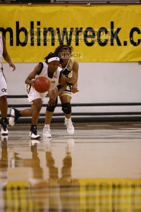 The Georgia Tech women's basketball team played Wake Forest.

Filename: IMG_1045.jpg
Aperture: f/2.8
Shutter Speed: 1/320
Body: Canon EOS DIGITAL REBEL
Lens: Canon EF 80-200mm f/2.8 L