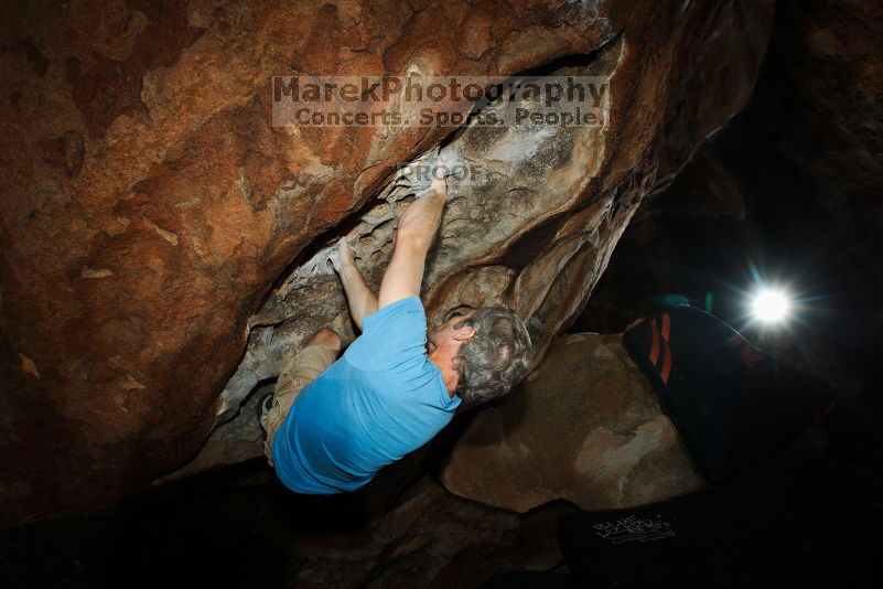 Bouldering in Hueco Tanks on 10/19/2018 with Blue Lizard Climbing and Yoga

Filename: SRM_20181019_1114510.jpg
Aperture: f/8.0
Shutter Speed: 1/250
Body: Canon EOS-1D Mark II
Lens: Canon EF 16-35mm f/2.8 L