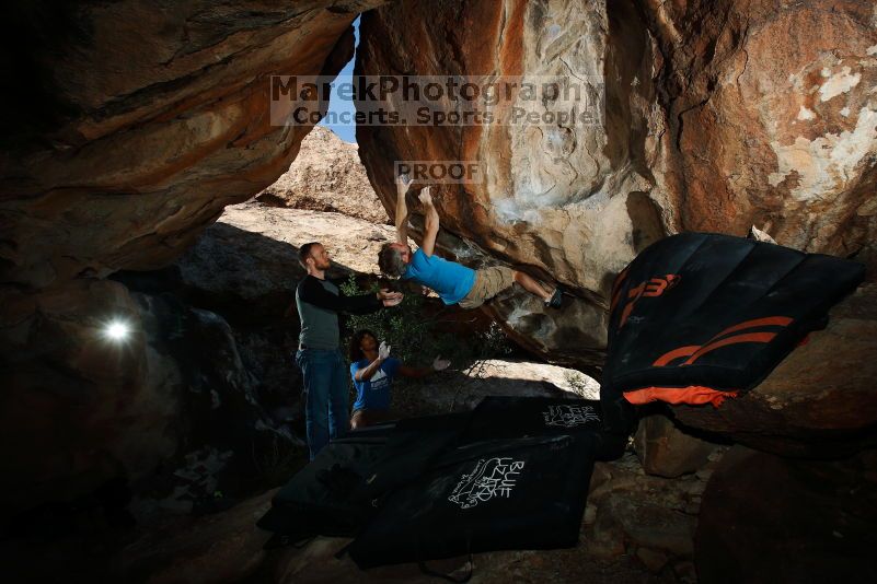 Bouldering in Hueco Tanks on 10/19/2018 with Blue Lizard Climbing and Yoga

Filename: SRM_20181019_1149390.jpg
Aperture: f/8.0
Shutter Speed: 1/250
Body: Canon EOS-1D Mark II
Lens: Canon EF 16-35mm f/2.8 L