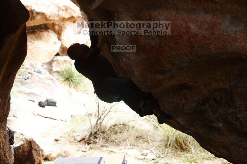 Bouldering in Hueco Tanks on 10/19/2018 with Blue Lizard Climbing and Yoga

Filename: SRM_20181019_1320470.jpg
Aperture: f/4.0
Shutter Speed: 1/250
Body: Canon EOS-1D Mark II
Lens: Canon EF 50mm f/1.8 II