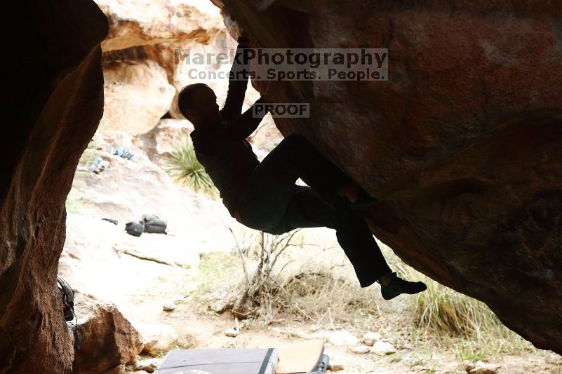 Bouldering in Hueco Tanks on 10/19/2018 with Blue Lizard Climbing and Yoga

Filename: SRM_20181019_1320510.jpg
Aperture: f/4.0
Shutter Speed: 1/320
Body: Canon EOS-1D Mark II
Lens: Canon EF 50mm f/1.8 II