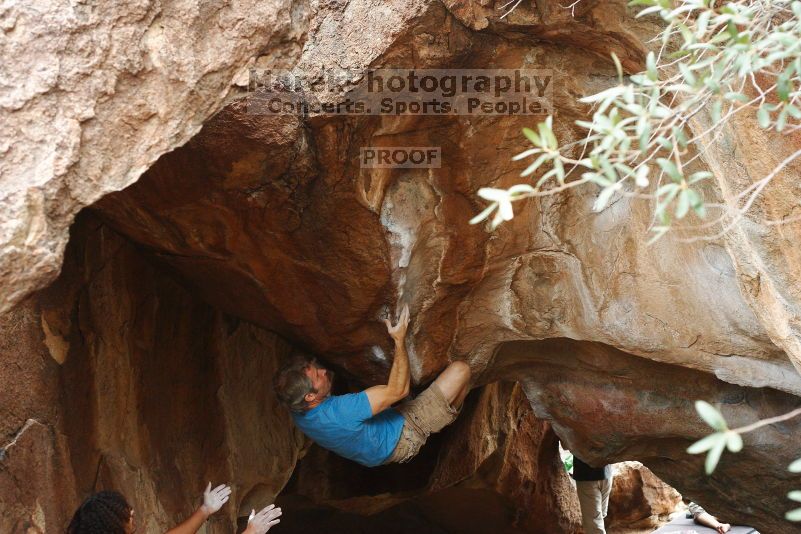 Bouldering in Hueco Tanks on 10/19/2018 with Blue Lizard Climbing and Yoga

Filename: SRM_20181019_1334490.jpg
Aperture: f/4.0
Shutter Speed: 1/320
Body: Canon EOS-1D Mark II
Lens: Canon EF 50mm f/1.8 II