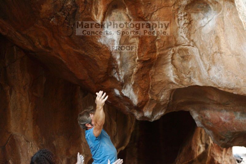 Bouldering in Hueco Tanks on 10/19/2018 with Blue Lizard Climbing and Yoga

Filename: SRM_20181019_1415332.jpg
Aperture: f/2.8
Shutter Speed: 1/320
Body: Canon EOS-1D Mark II
Lens: Canon EF 50mm f/1.8 II