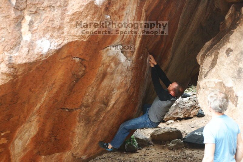 Bouldering in Hueco Tanks on 10/19/2018 with Blue Lizard Climbing and Yoga

Filename: SRM_20181019_1421181.jpg
Aperture: f/4.0
Shutter Speed: 1/250
Body: Canon EOS-1D Mark II
Lens: Canon EF 50mm f/1.8 II