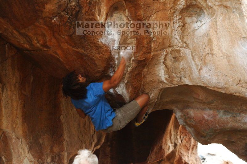 Bouldering in Hueco Tanks on 10/19/2018 with Blue Lizard Climbing and Yoga

Filename: SRM_20181019_1427551.jpg
Aperture: f/2.8
Shutter Speed: 1/250
Body: Canon EOS-1D Mark II
Lens: Canon EF 50mm f/1.8 II