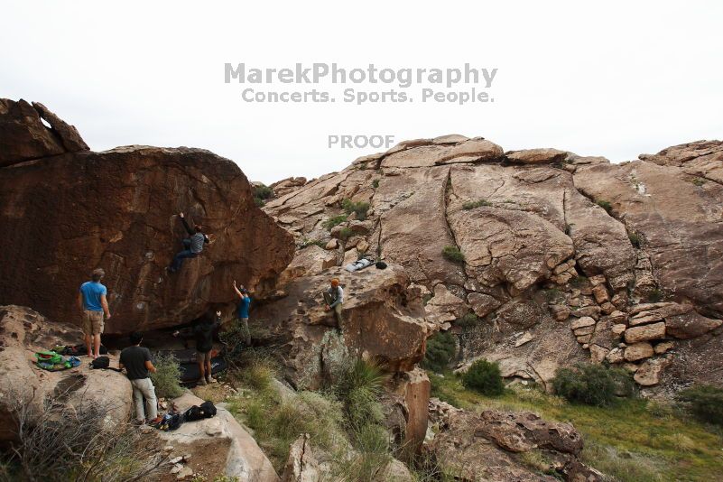 Bouldering in Hueco Tanks on 10/19/2018 with Blue Lizard Climbing and Yoga

Filename: SRM_20181019_1514440.jpg
Aperture: f/5.6
Shutter Speed: 1/500
Body: Canon EOS-1D Mark II
Lens: Canon EF 16-35mm f/2.8 L
