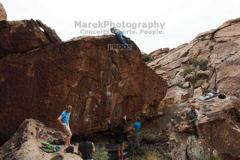 Bouldering in Hueco Tanks on 10/19/2018 with Blue Lizard Climbing and Yoga

Filename: SRM_20181019_1515470.jpg
Aperture: f/5.6
Shutter Speed: 1/500
Body: Canon EOS-1D Mark II
Lens: Canon EF 16-35mm f/2.8 L