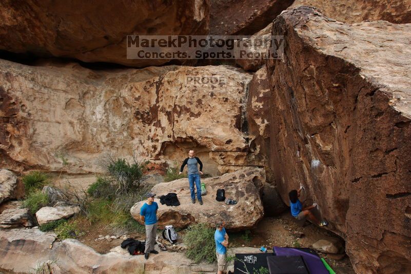 Bouldering in Hueco Tanks on 10/19/2018 with Blue Lizard Climbing and Yoga

Filename: SRM_20181019_1527230.jpg
Aperture: f/5.6
Shutter Speed: 1/320
Body: Canon EOS-1D Mark II
Lens: Canon EF 16-35mm f/2.8 L