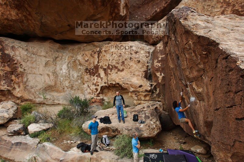 Bouldering in Hueco Tanks on 10/19/2018 with Blue Lizard Climbing and Yoga

Filename: SRM_20181019_1527290.jpg
Aperture: f/5.6
Shutter Speed: 1/320
Body: Canon EOS-1D Mark II
Lens: Canon EF 16-35mm f/2.8 L