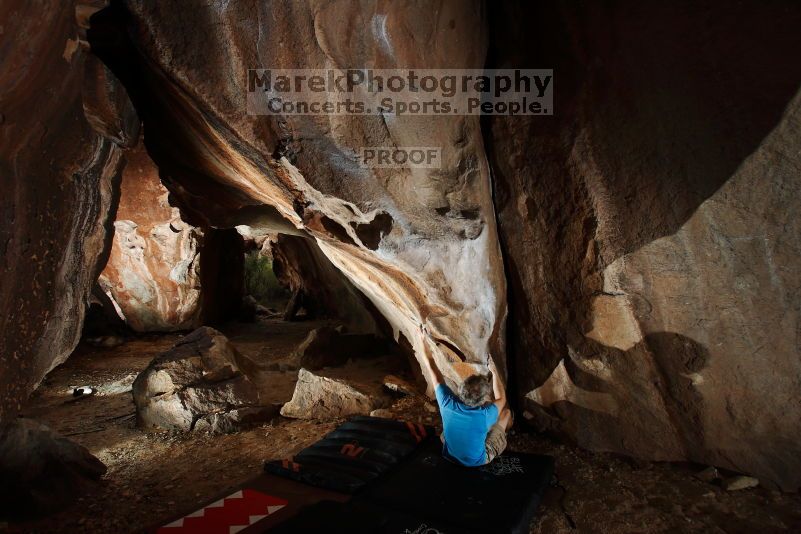 Bouldering in Hueco Tanks on 10/19/2018 with Blue Lizard Climbing and Yoga

Filename: SRM_20181019_1609470.jpg
Aperture: f/5.6
Shutter Speed: 1/250
Body: Canon EOS-1D Mark II
Lens: Canon EF 16-35mm f/2.8 L