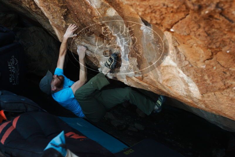Bouldering in Hueco Tanks on 11/02/2018 with Blue Lizard Climbing and Yoga

Filename: SRM_20181102_1013451.jpg
Aperture: f/3.5
Shutter Speed: 1/320
Body: Canon EOS-1D Mark II
Lens: Canon EF 50mm f/1.8 II