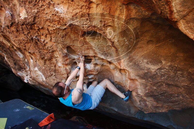 Bouldering in Hueco Tanks on 11/02/2018 with Blue Lizard Climbing and Yoga

Filename: SRM_20181102_1131480.jpg
Aperture: f/4.0
Shutter Speed: 1/320
Body: Canon EOS-1D Mark II
Lens: Canon EF 16-35mm f/2.8 L