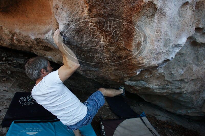 Bouldering in Hueco Tanks on 11/02/2018 with Blue Lizard Climbing and Yoga

Filename: SRM_20181102_1254000.jpg
Aperture: f/4.0
Shutter Speed: 1/500
Body: Canon EOS-1D Mark II
Lens: Canon EF 16-35mm f/2.8 L