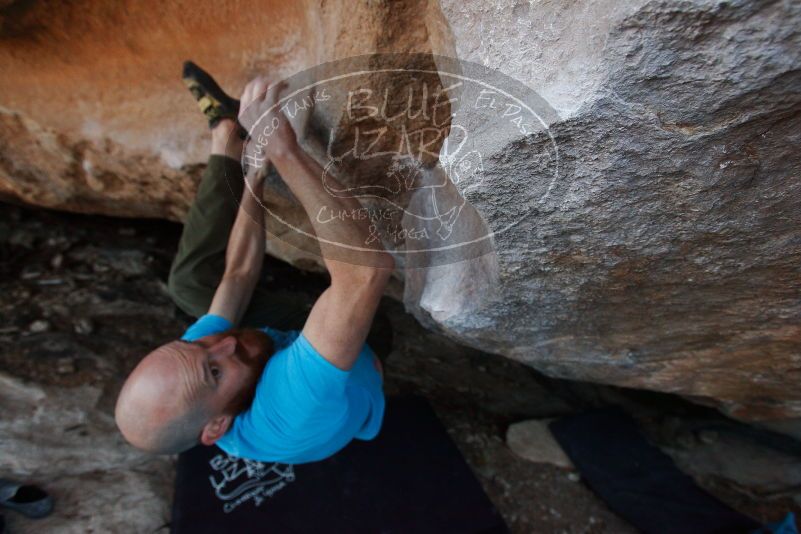 Bouldering in Hueco Tanks on 11/02/2018 with Blue Lizard Climbing and Yoga

Filename: SRM_20181102_1309170.jpg
Aperture: f/4.5
Shutter Speed: 1/320
Body: Canon EOS-1D Mark II
Lens: Canon EF 16-35mm f/2.8 L