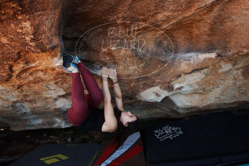 Bouldering in Hueco Tanks on 11/02/2018 with Blue Lizard Climbing and Yoga

Filename: SRM_20181102_1402080.jpg
Aperture: f/4.0
Shutter Speed: 1/320
Body: Canon EOS-1D Mark II
Lens: Canon EF 16-35mm f/2.8 L