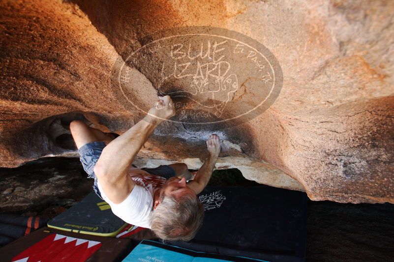 Bouldering in Hueco Tanks on 11/02/2018 with Blue Lizard Climbing and Yoga

Filename: SRM_20181102_1426320.jpg
Aperture: f/4.5
Shutter Speed: 1/250
Body: Canon EOS-1D Mark II
Lens: Canon EF 16-35mm f/2.8 L