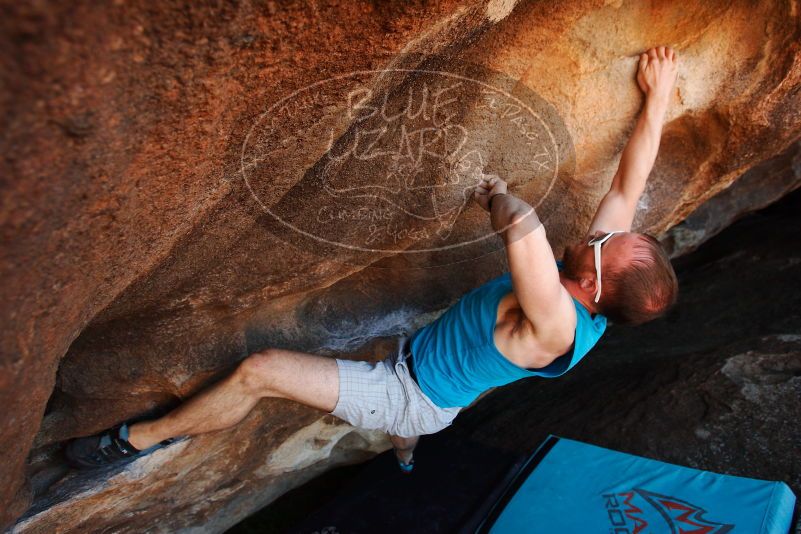 Bouldering in Hueco Tanks on 11/02/2018 with Blue Lizard Climbing and Yoga

Filename: SRM_20181102_1445002.jpg
Aperture: f/4.0
Shutter Speed: 1/320
Body: Canon EOS-1D Mark II
Lens: Canon EF 16-35mm f/2.8 L