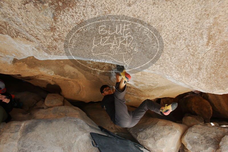 Bouldering in Hueco Tanks on 11/03/2018 with Blue Lizard Climbing and Yoga

Filename: SRM_20181103_0935250.jpg
Aperture: f/5.6
Shutter Speed: 1/400
Body: Canon EOS-1D Mark II
Lens: Canon EF 16-35mm f/2.8 L