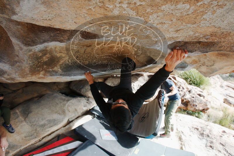 Bouldering in Hueco Tanks on 11/03/2018 with Blue Lizard Climbing and Yoga

Filename: SRM_20181103_0936061.jpg
Aperture: f/5.6
Shutter Speed: 1/320
Body: Canon EOS-1D Mark II
Lens: Canon EF 16-35mm f/2.8 L