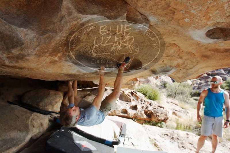 Bouldering in Hueco Tanks on 11/03/2018 with Blue Lizard Climbing and Yoga

Filename: SRM_20181103_0957220.jpg
Aperture: f/5.6
Shutter Speed: 1/800
Body: Canon EOS-1D Mark II
Lens: Canon EF 16-35mm f/2.8 L