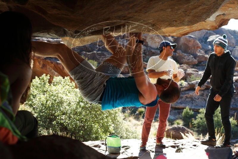 Bouldering in Hueco Tanks on 11/03/2018 with Blue Lizard Climbing and Yoga

Filename: SRM_20181103_1009260.jpg
Aperture: f/5.6
Shutter Speed: 1/500
Body: Canon EOS-1D Mark II
Lens: Canon EF 50mm f/1.8 II