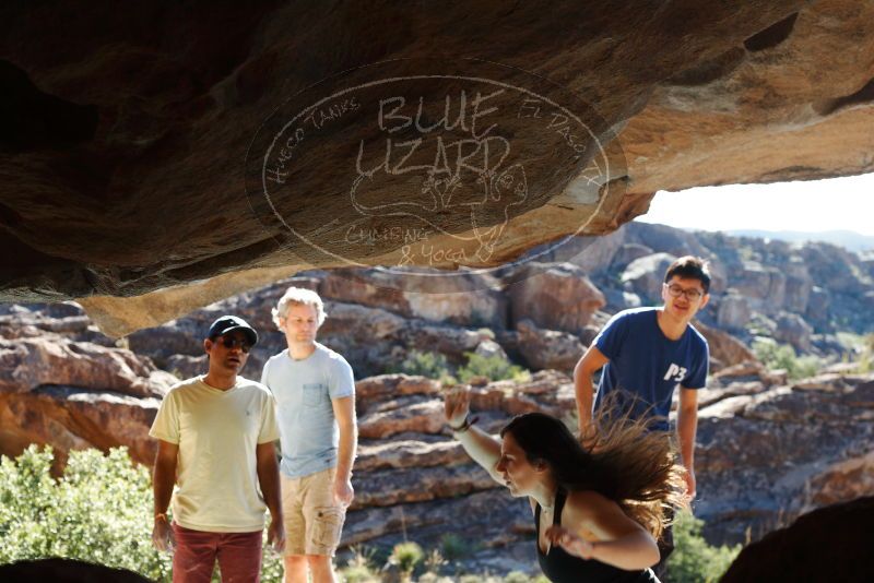 Bouldering in Hueco Tanks on 11/03/2018 with Blue Lizard Climbing and Yoga

Filename: SRM_20181103_1030072.jpg
Aperture: f/5.6
Shutter Speed: 1/500
Body: Canon EOS-1D Mark II
Lens: Canon EF 50mm f/1.8 II
