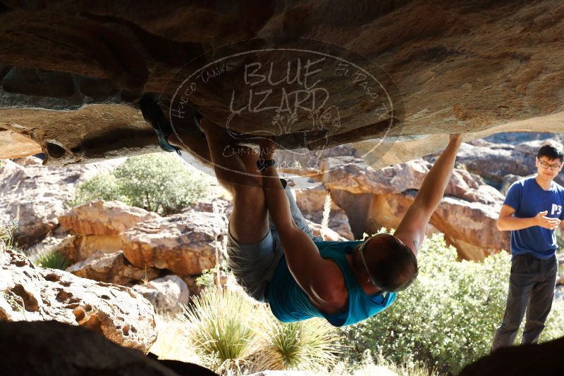 Bouldering in Hueco Tanks on 11/03/2018 with Blue Lizard Climbing and Yoga

Filename: SRM_20181103_1037063.jpg
Aperture: f/5.6
Shutter Speed: 1/500
Body: Canon EOS-1D Mark II
Lens: Canon EF 50mm f/1.8 II