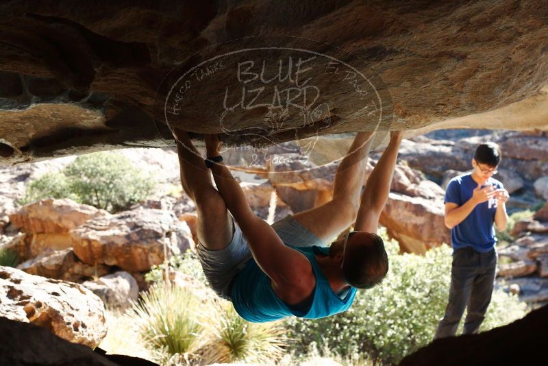 Bouldering in Hueco Tanks on 11/03/2018 with Blue Lizard Climbing and Yoga

Filename: SRM_20181103_1037080.jpg
Aperture: f/5.6
Shutter Speed: 1/500
Body: Canon EOS-1D Mark II
Lens: Canon EF 50mm f/1.8 II