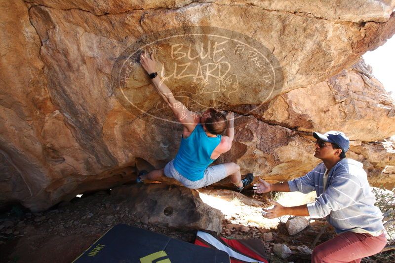 Bouldering in Hueco Tanks on 11/03/2018 with Blue Lizard Climbing and Yoga

Filename: SRM_20181103_1136470.jpg
Aperture: f/5.6
Shutter Speed: 1/400
Body: Canon EOS-1D Mark II
Lens: Canon EF 16-35mm f/2.8 L