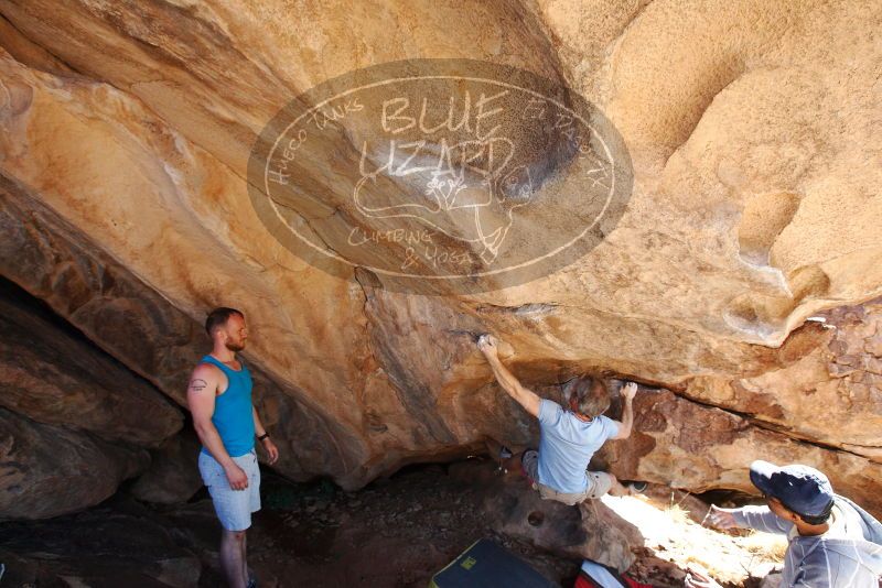 Bouldering in Hueco Tanks on 11/03/2018 with Blue Lizard Climbing and Yoga

Filename: SRM_20181103_1138170.jpg
Aperture: f/5.6
Shutter Speed: 1/400
Body: Canon EOS-1D Mark II
Lens: Canon EF 16-35mm f/2.8 L