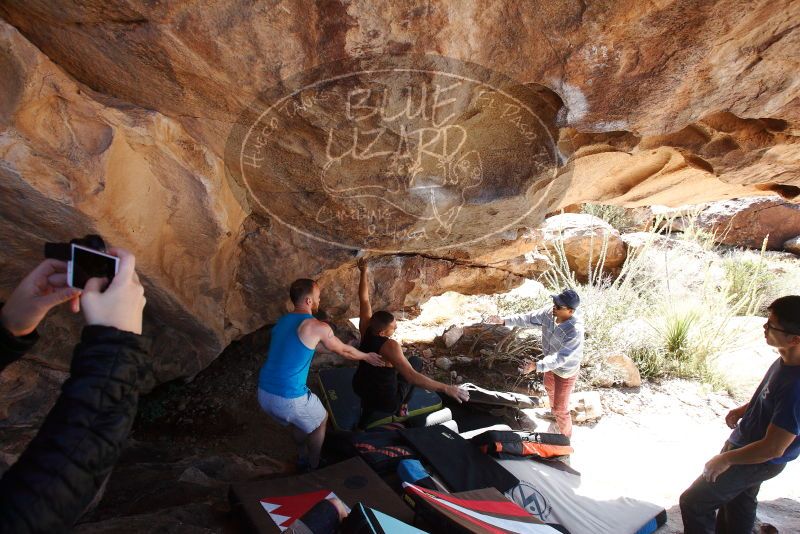 Bouldering in Hueco Tanks on 11/03/2018 with Blue Lizard Climbing and Yoga

Filename: SRM_20181103_1150303.jpg
Aperture: f/5.6
Shutter Speed: 1/500
Body: Canon EOS-1D Mark II
Lens: Canon EF 16-35mm f/2.8 L