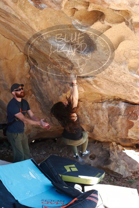 Bouldering in Hueco Tanks on 11/03/2018 with Blue Lizard Climbing and Yoga

Filename: SRM_20181103_1217152.jpg
Aperture: f/4.0
Shutter Speed: 1/400
Body: Canon EOS-1D Mark II
Lens: Canon EF 50mm f/1.8 II