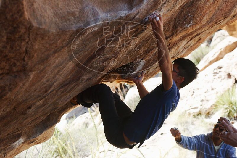 Bouldering in Hueco Tanks on 11/03/2018 with Blue Lizard Climbing and Yoga

Filename: SRM_20181103_1225020.jpg
Aperture: f/4.0
Shutter Speed: 1/1000
Body: Canon EOS-1D Mark II
Lens: Canon EF 50mm f/1.8 II
