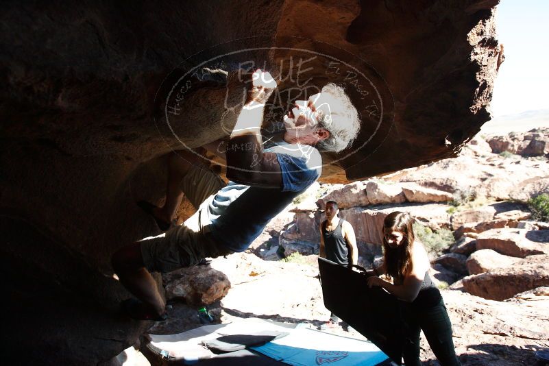 Bouldering in Hueco Tanks on 11/03/2018 with Blue Lizard Climbing and Yoga

Filename: SRM_20181103_1504260.jpg
Aperture: f/4.0
Shutter Speed: 1/2000
Body: Canon EOS-1D Mark II
Lens: Canon EF 16-35mm f/2.8 L