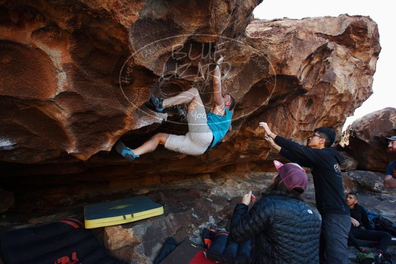Bouldering in Hueco Tanks on 11/03/2018 with Blue Lizard Climbing and Yoga

Filename: SRM_20181103_1634130.jpg
Aperture: f/4.0
Shutter Speed: 1/400
Body: Canon EOS-1D Mark II
Lens: Canon EF 16-35mm f/2.8 L