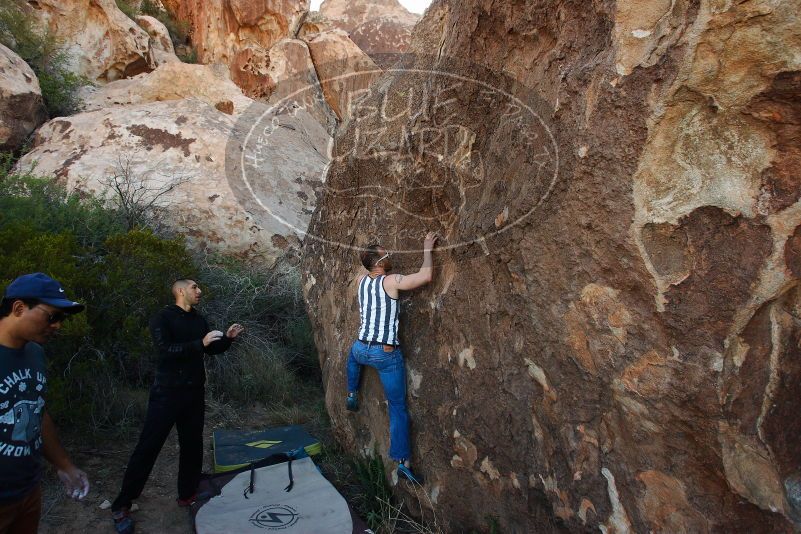 Bouldering in Hueco Tanks on 11/04/2018 with Blue Lizard Climbing and Yoga

Filename: SRM_20181104_1010340.jpg
Aperture: f/5.6
Shutter Speed: 1/320
Body: Canon EOS-1D Mark II
Lens: Canon EF 16-35mm f/2.8 L