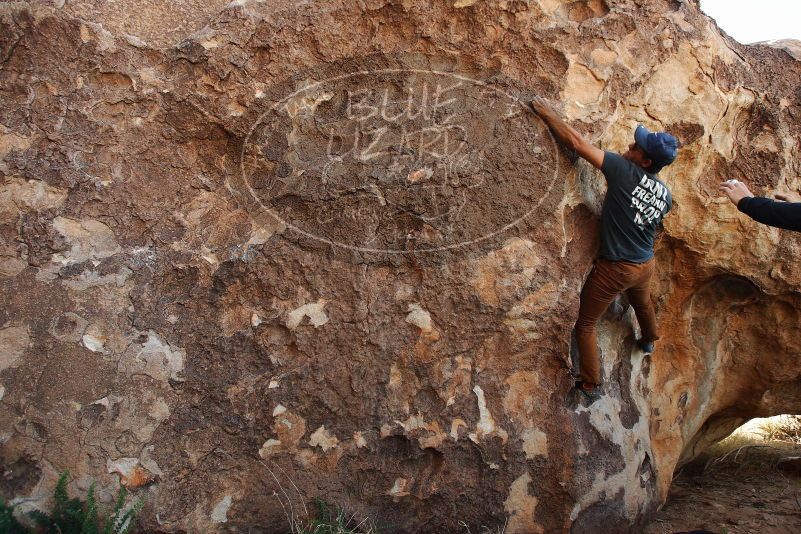 Bouldering in Hueco Tanks on 11/04/2018 with Blue Lizard Climbing and Yoga

Filename: SRM_20181104_1029180.jpg
Aperture: f/5.0
Shutter Speed: 1/250
Body: Canon EOS-1D Mark II
Lens: Canon EF 16-35mm f/2.8 L