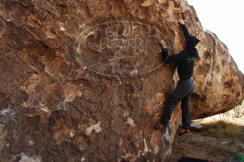 Bouldering in Hueco Tanks on 11/04/2018 with Blue Lizard Climbing and Yoga

Filename: SRM_20181104_1032390.jpg
Aperture: f/5.0
Shutter Speed: 1/320
Body: Canon EOS-1D Mark II
Lens: Canon EF 16-35mm f/2.8 L