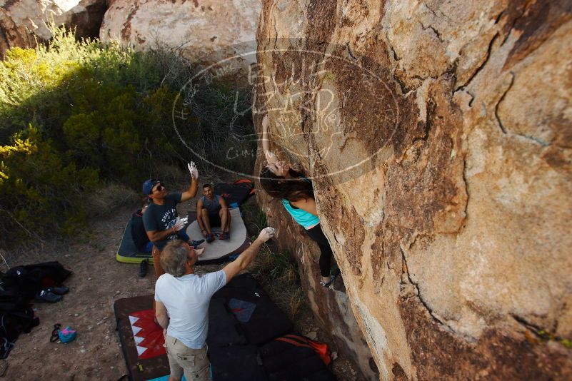 Bouldering in Hueco Tanks on 11/04/2018 with Blue Lizard Climbing and Yoga

Filename: SRM_20181104_1043350.jpg
Aperture: f/5.6
Shutter Speed: 1/400
Body: Canon EOS-1D Mark II
Lens: Canon EF 16-35mm f/2.8 L