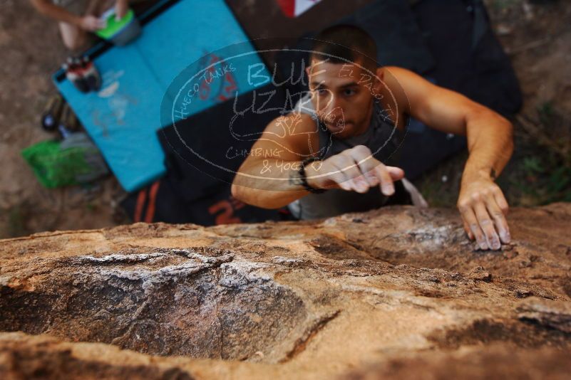 Bouldering in Hueco Tanks on 11/04/2018 with Blue Lizard Climbing and Yoga

Filename: SRM_20181104_1054220.jpg
Aperture: f/4.0
Shutter Speed: 1/500
Body: Canon EOS-1D Mark II
Lens: Canon EF 16-35mm f/2.8 L