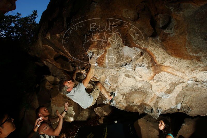 Bouldering in Hueco Tanks on 11/04/2018 with Blue Lizard Climbing and Yoga

Filename: SRM_20181104_1218300.jpg
Aperture: f/8.0
Shutter Speed: 1/250
Body: Canon EOS-1D Mark II
Lens: Canon EF 16-35mm f/2.8 L