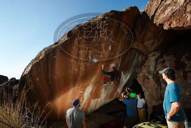 Bouldering in Hueco Tanks on 11/10/2018 with Blue Lizard Climbing and Yoga

Filename: SRM_20181110_1610490.jpg
Aperture: f/9.0
Shutter Speed: 1/250
Body: Canon EOS-1D Mark II
Lens: Canon EF 16-35mm f/2.8 L
