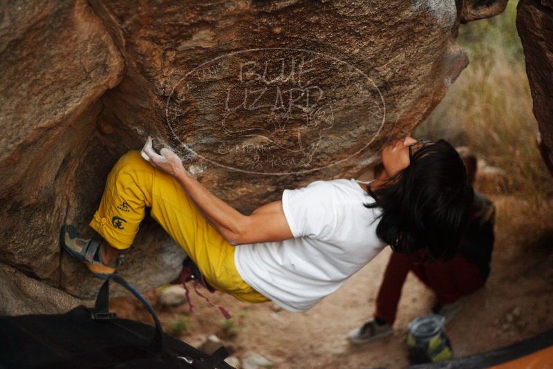 Bouldering in Hueco Tanks on 11/10/2018 with Blue Lizard Climbing and Yoga

Filename: SRM_20181110_1814400.jpg
Aperture: f/1.8
Shutter Speed: 1/200
Body: Canon EOS-1D Mark II
Lens: Canon EF 50mm f/1.8 II