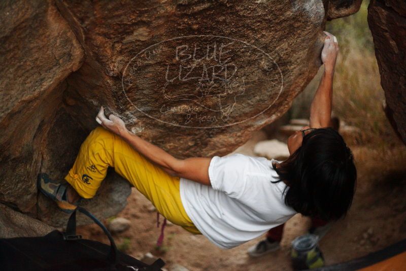 Bouldering in Hueco Tanks on 11/10/2018 with Blue Lizard Climbing and Yoga

Filename: SRM_20181110_1814420.jpg
Aperture: f/1.8
Shutter Speed: 1/200
Body: Canon EOS-1D Mark II
Lens: Canon EF 50mm f/1.8 II